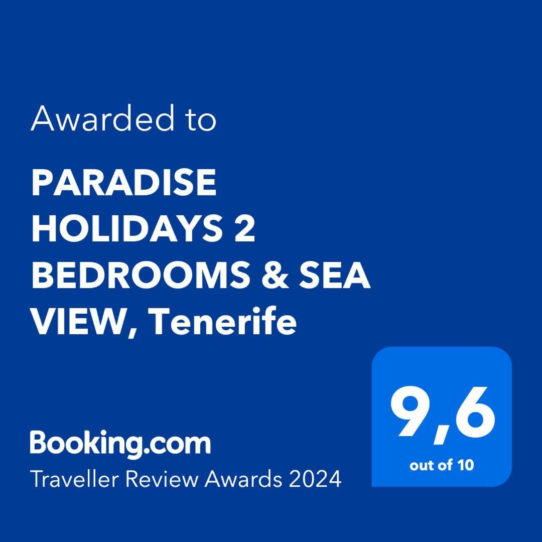 Paradise Holidays 2 Bedrooms & Sea View, Tenerife Arona  Exterior photo